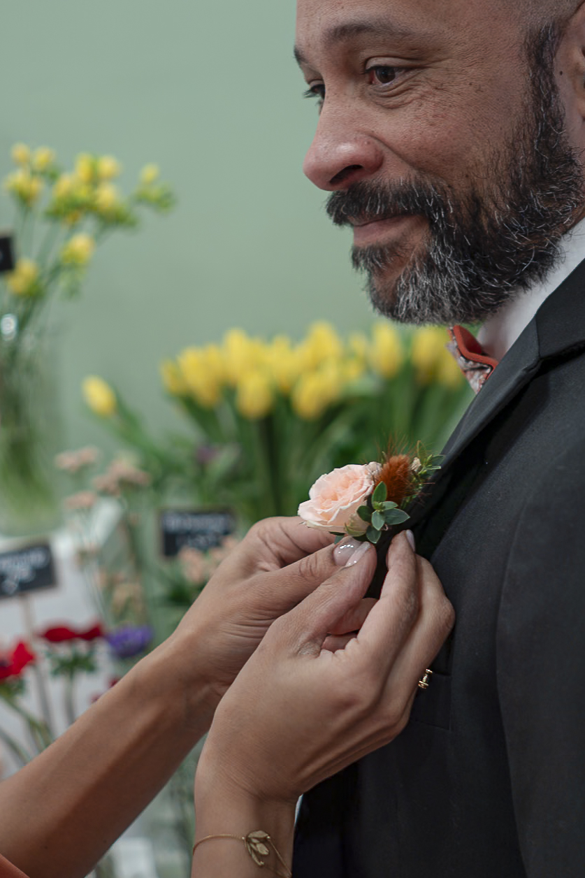 Photographe mariage Arras — couple lors de leur cérémonie