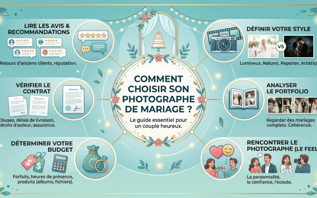 Comment choisir son photographe de mariage