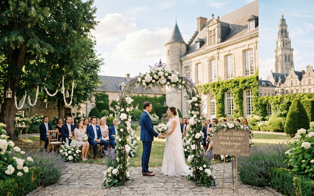 Les plus beaux lieux de mariage à Arras et en Artois