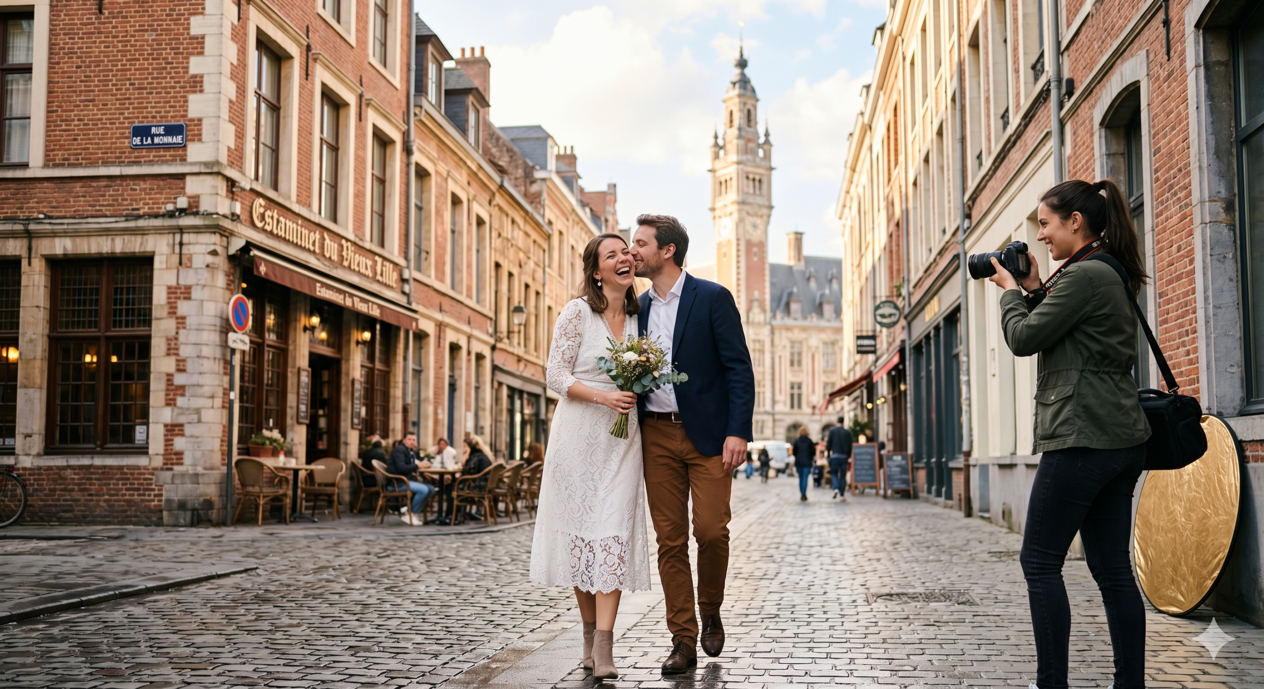 Shooting engagement avant mariage
