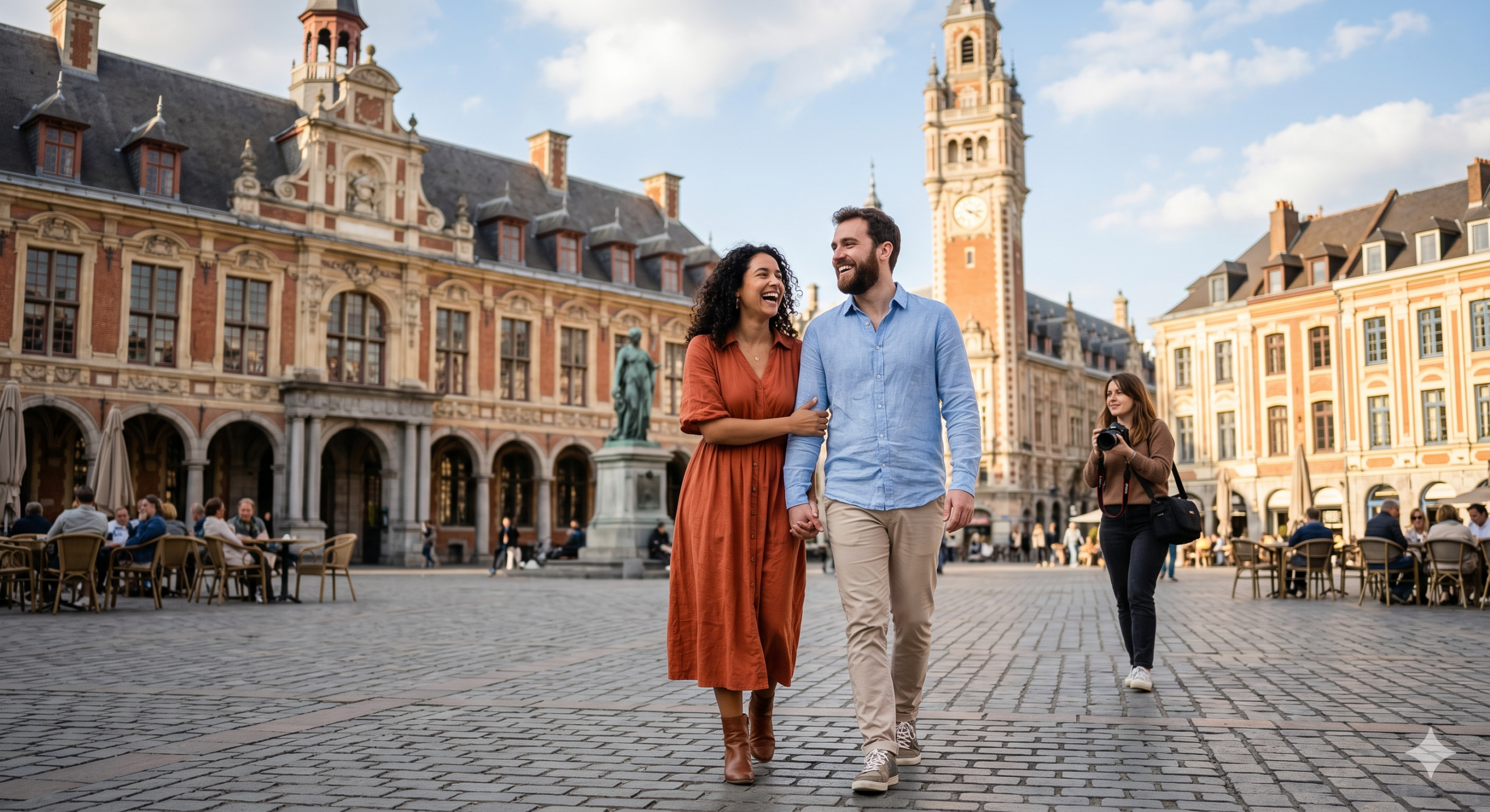 Shooting photo couple à Lille